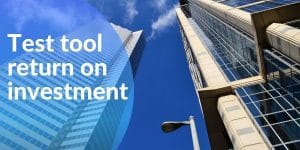 Test tool return on investment (2)